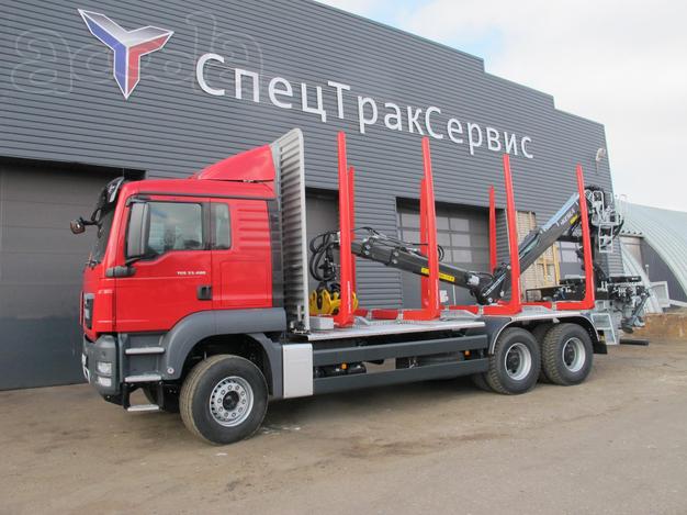 Лесовоз MAN TGS\Kesla 2009ST